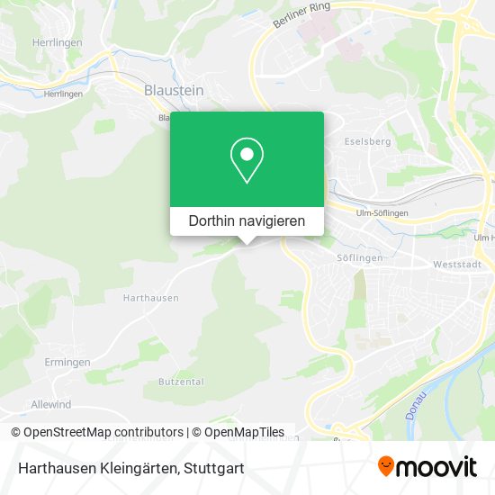 Harthausen Kleingärten Karte