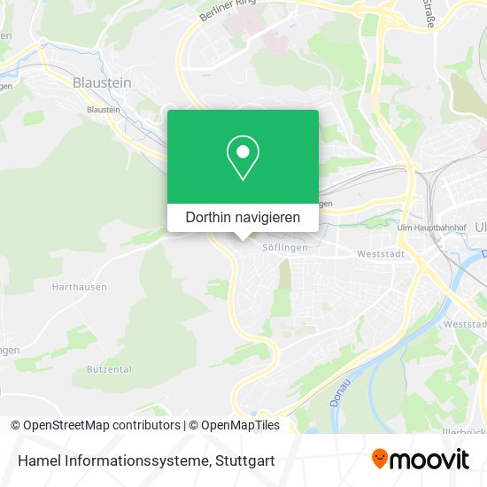 Hamel Informationssysteme Karte