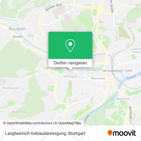 Langheinrich Gebäudereinigung Karte