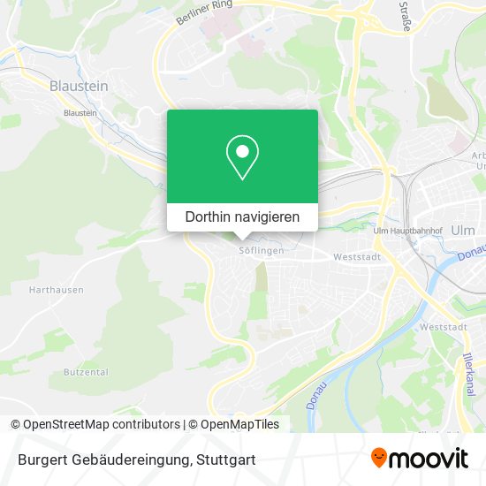 Burgert Gebäudereingung Karte