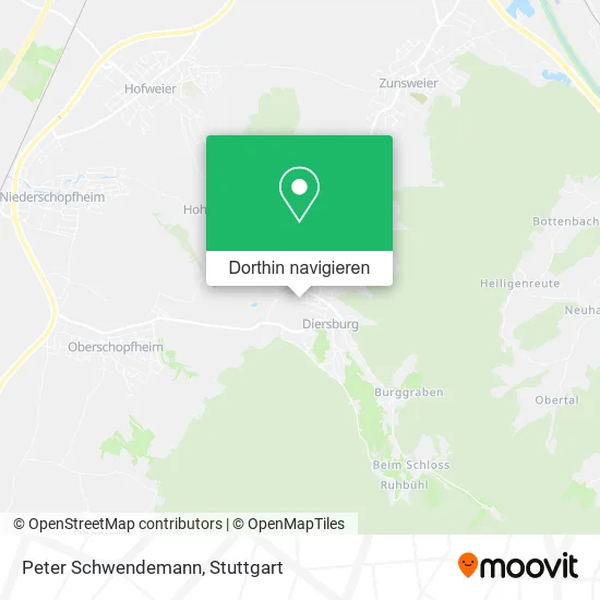 Peter Schwendemann Karte