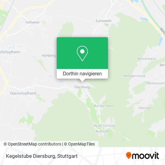 Kegelstube Diersburg Karte