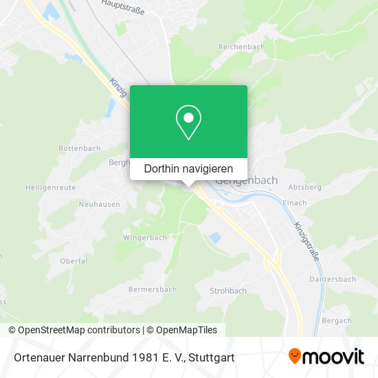 Ortenauer Narrenbund 1981 E. V. Karte