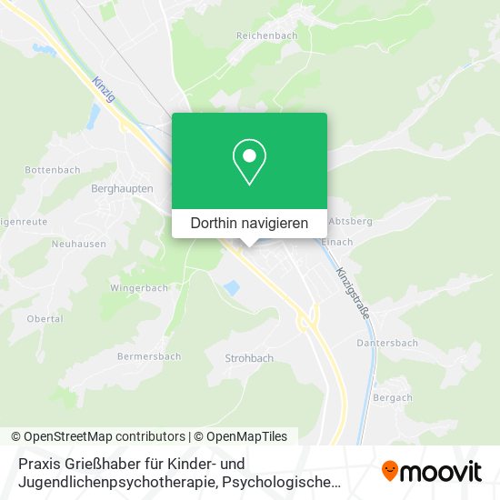 Praxis Grießhaber für Kinder- und Jugendlichenpsychotherapie, Psychologische Beratung und Diagnosti Karte