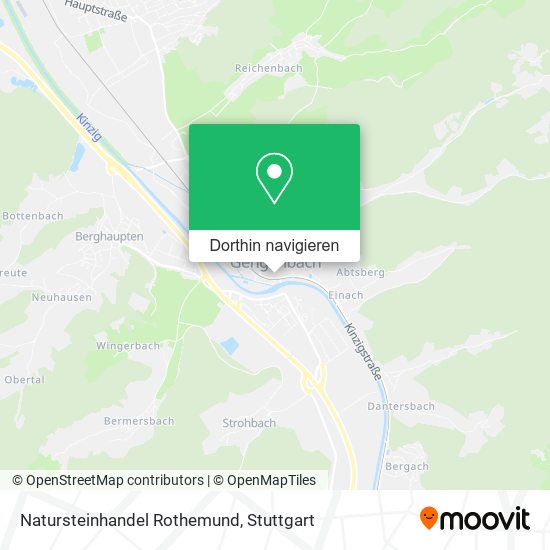 Natursteinhandel Rothemund Karte