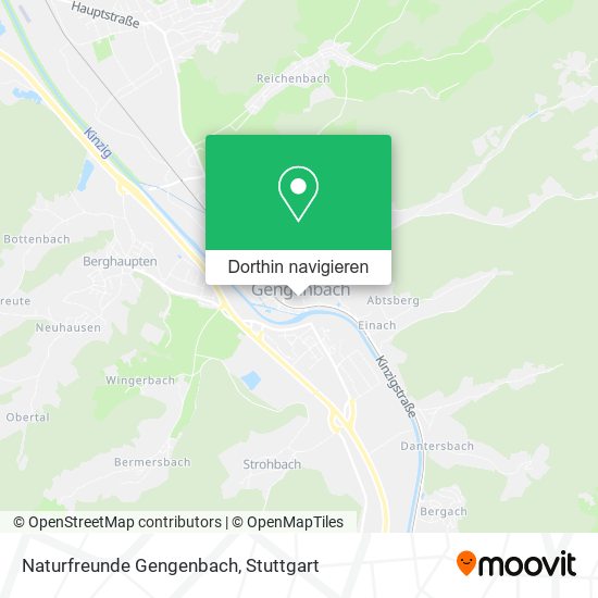 Naturfreunde Gengenbach Karte