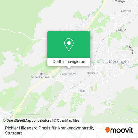 Pichler Hildegard Praxis für Krankengymnastik Karte