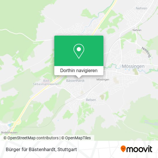 Bürger für Bästenhardt Karte