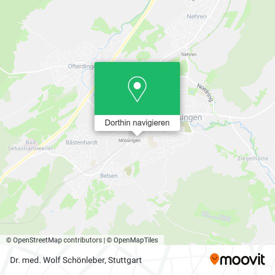 Dr. med. Wolf Schönleber Karte