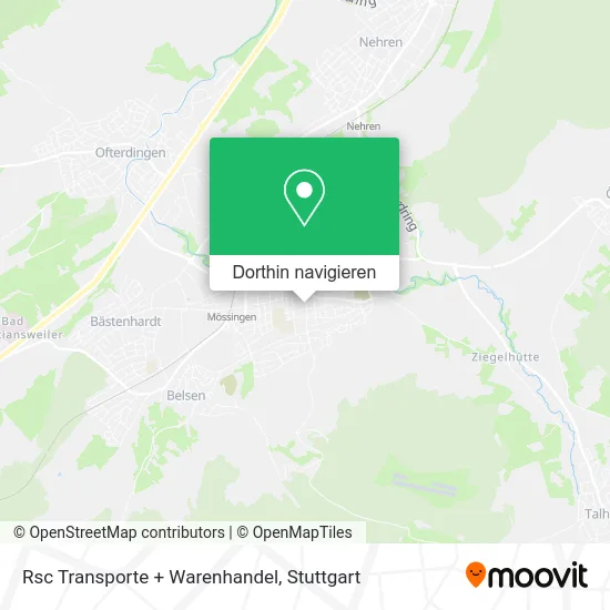 Rsc Transporte + Warenhandel Karte