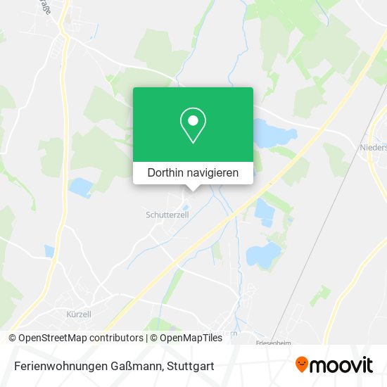 Ferienwohnungen Gaßmann Karte