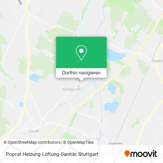 Poprat Heizung-Lüftung-Sanitär Karte