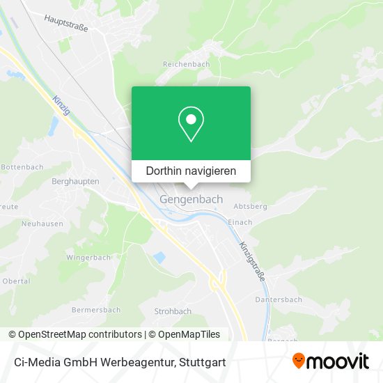 Ci-Media GmbH Werbeagentur Karte