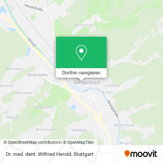 Dr. med. dent. Wilfried Herold Karte