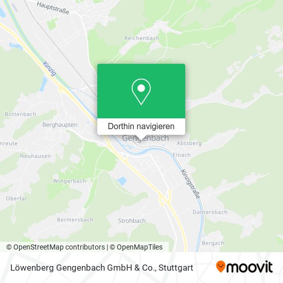 Löwenberg Gengenbach GmbH & Co. Karte