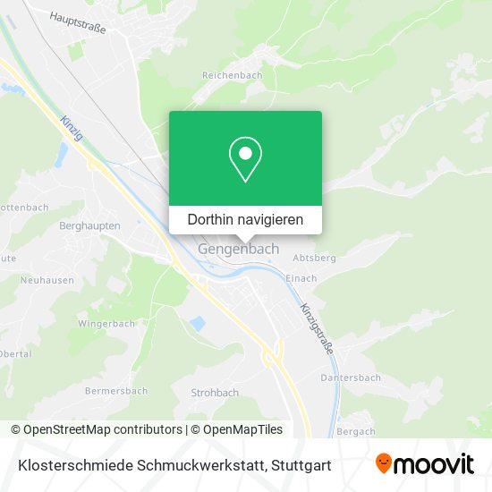 Klosterschmiede Schmuckwerkstatt Karte