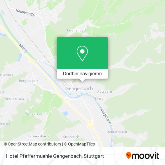Hotel Pfeffermuehle Gengenbach Karte