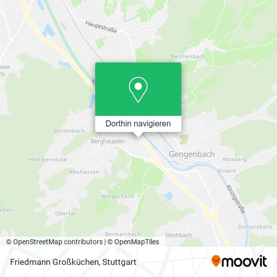Friedmann Großküchen Karte