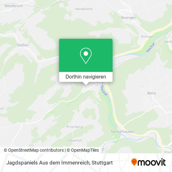Jagdspaniels Aus dem Immenreich Karte
