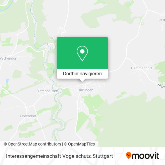 Interessengemeinschaft Vogelschutz Karte