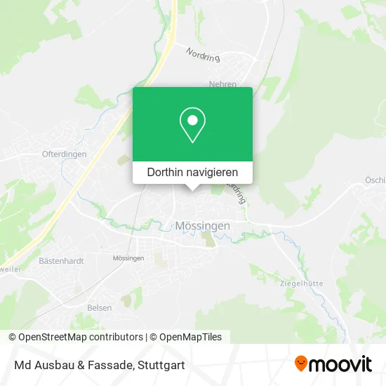 Md Ausbau & Fassade Karte