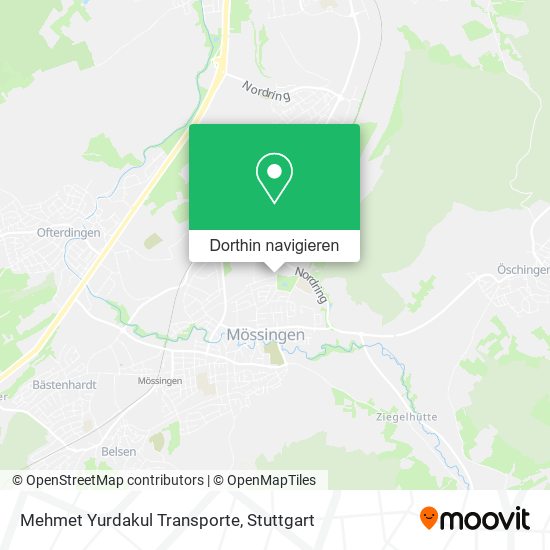 Mehmet Yurdakul Transporte Karte