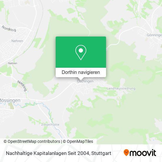 Nachhaltige Kapitalanlagen Seit 2004 Karte