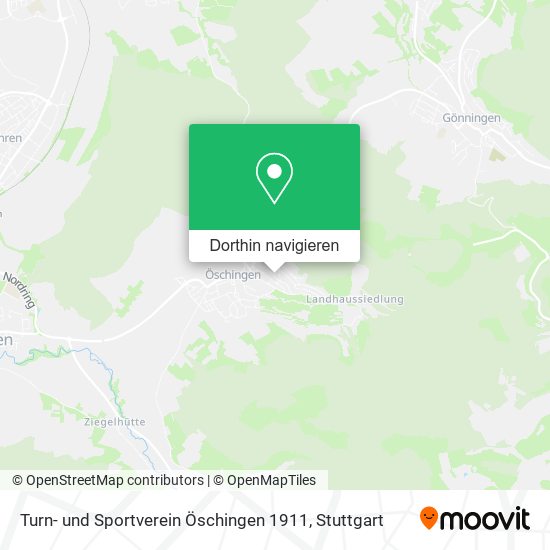Turn- und Sportverein Öschingen 1911 Karte