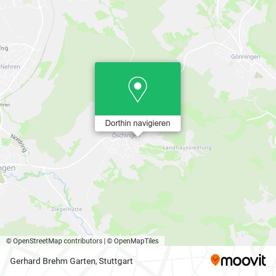 Gerhard Brehm Garten Karte