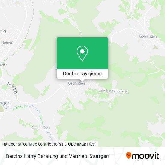 Berzins Harry Beratung und Vertrieb Karte