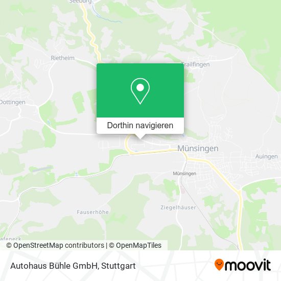 Autohaus Bühle GmbH Karte