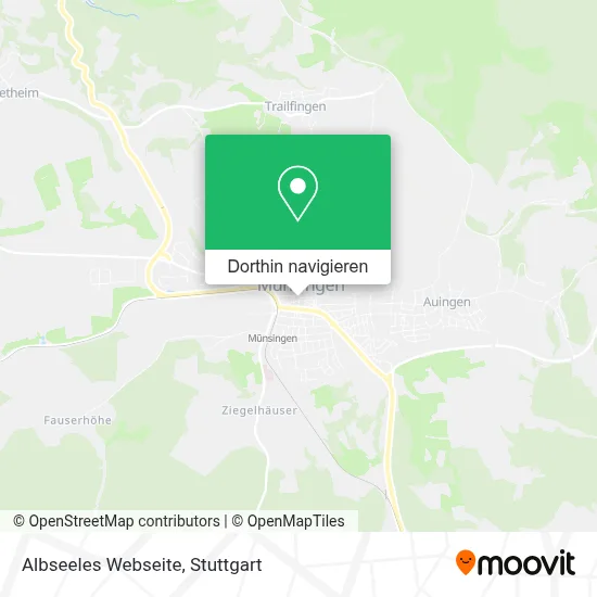 Albseeles Webseite Karte