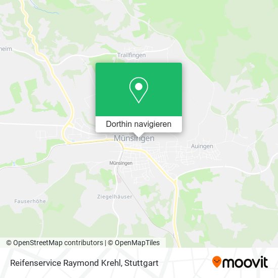 Reifenservice Raymond Krehl Karte