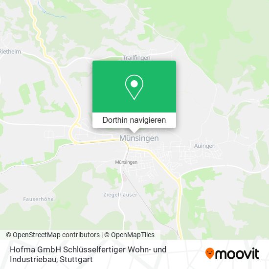 Hofma GmbH Schlüsselfertiger Wohn- und Industriebau Karte