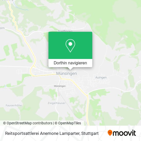 Reitsportsattlerei Anemone Lamparter Karte