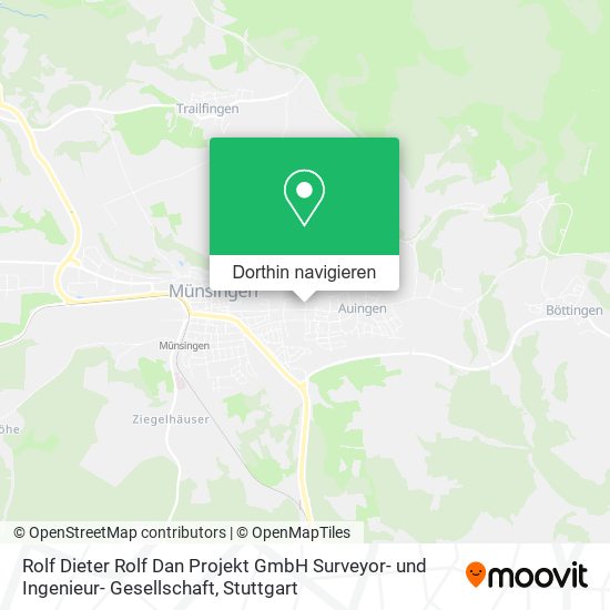Rolf Dieter Rolf Dan Projekt GmbH Surveyor- und Ingenieur- Gesellschaft Karte