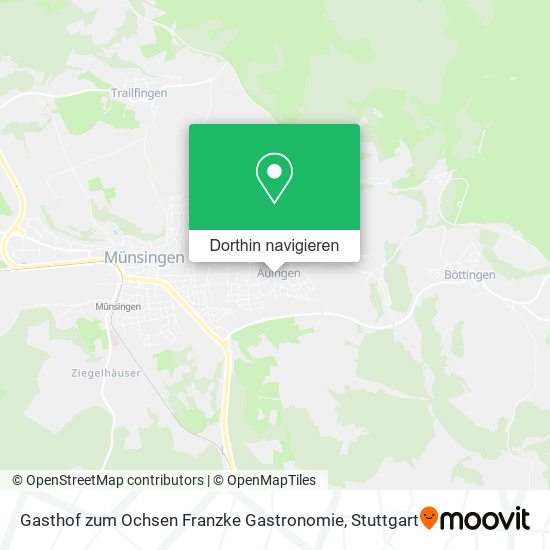 Gasthof zum Ochsen Franzke Gastronomie Karte