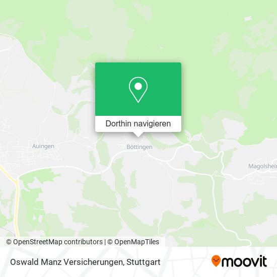 Oswald Manz Versicherungen Karte
