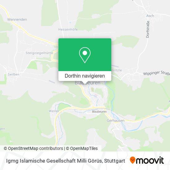 Igmg Islamische Gesellschaft Milli Görüs Karte