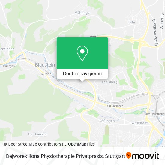 Dejworek Ilona Physiotherapie Privatpraxis Karte