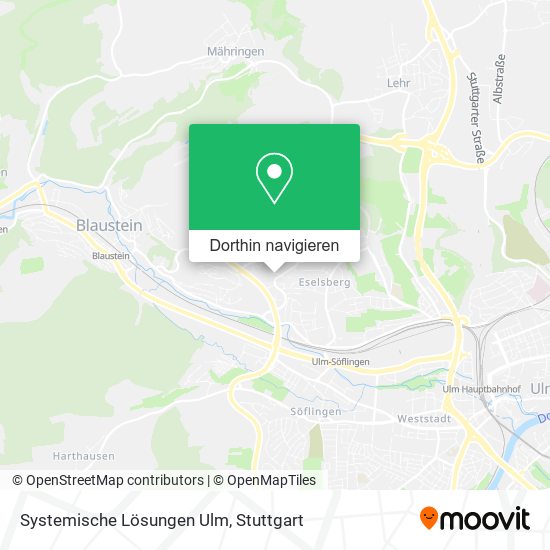 Systemische Lösungen Ulm Karte