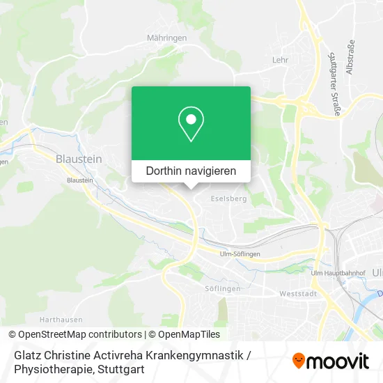 Glatz Christine Activreha Krankengymnastik / Physiotherapie Karte