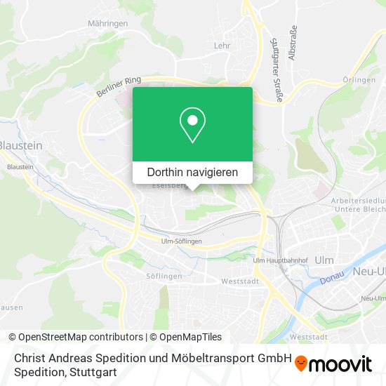 Christ Andreas Spedition und Möbeltransport GmbH Spedition Karte