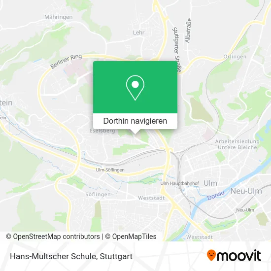 Hans-Multscher Schule Karte