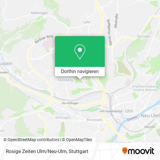 Rosige Zeiten Ulm/Neu-Ulm Karte