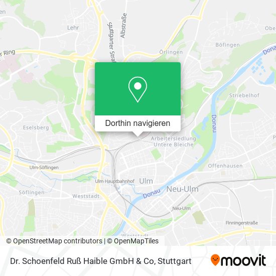 Dr. Schoenfeld Ruß Haible GmbH & Co Karte