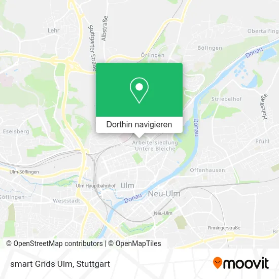 smart Grids Ulm Karte