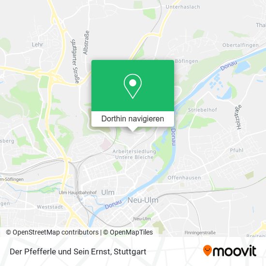 Der Pfefferle und Sein Ernst Karte