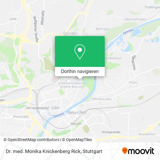 Dr. med. Monika Knickenberg Rick Karte