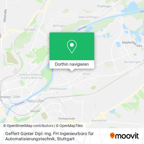 Geffert Günter Dipl.-Ing. FH Ingenieurbüro für Automatisierungstechnik Karte